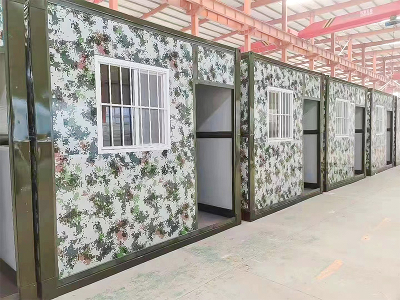 prefab folding container house